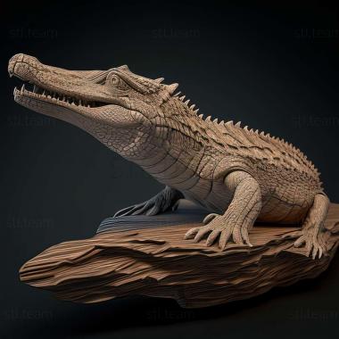 3D модель Crocodylus falconensis (STL)